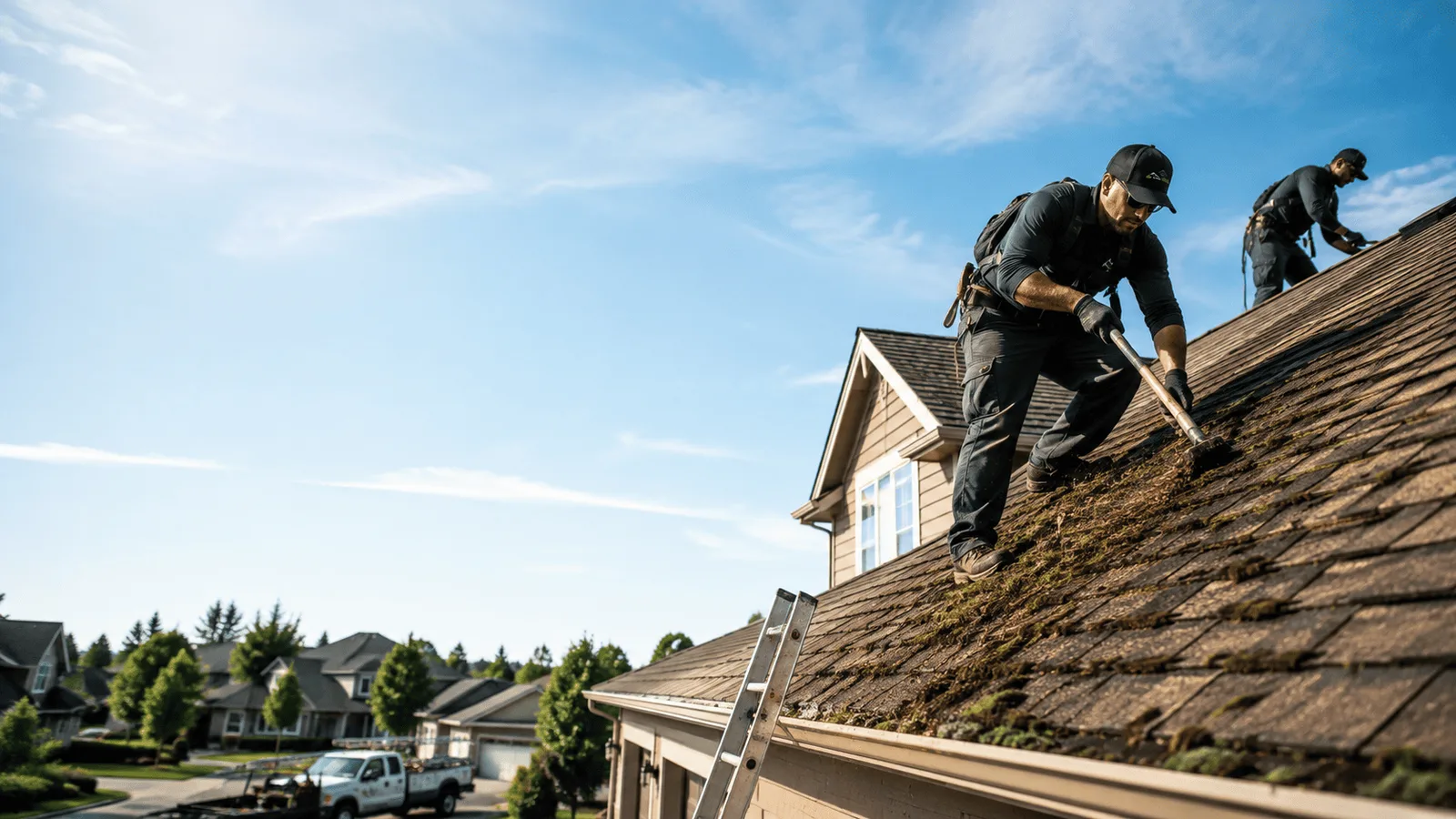 Roof Moss Removal in Newport, RI near me